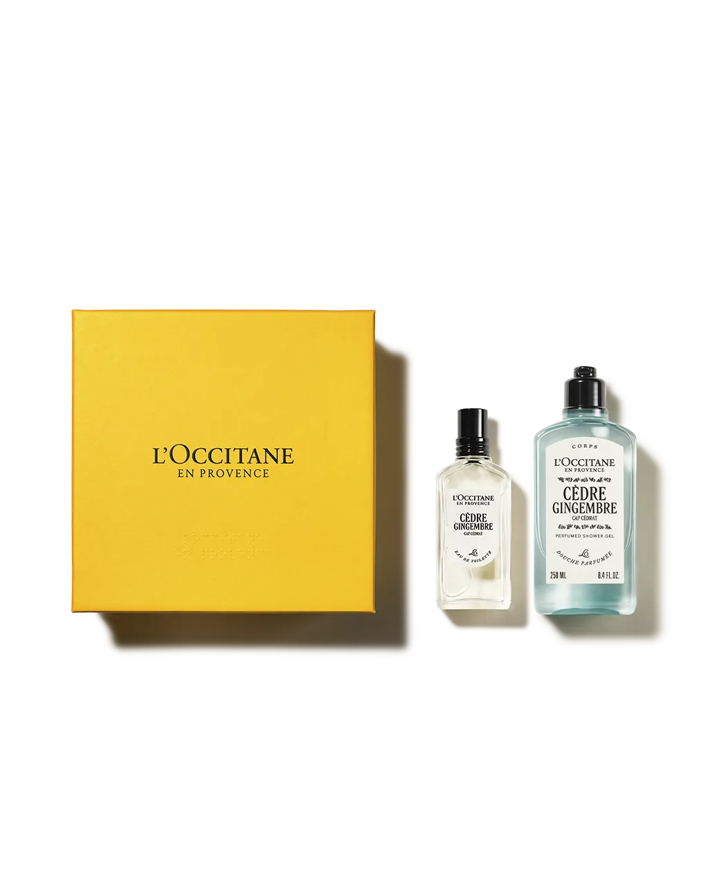 Presente Sabonete L&iacute;quido e Eau de Toilette C&egrave;dre Gingembre, , large